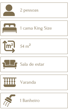 Detalhes quarto Suíte Nobre